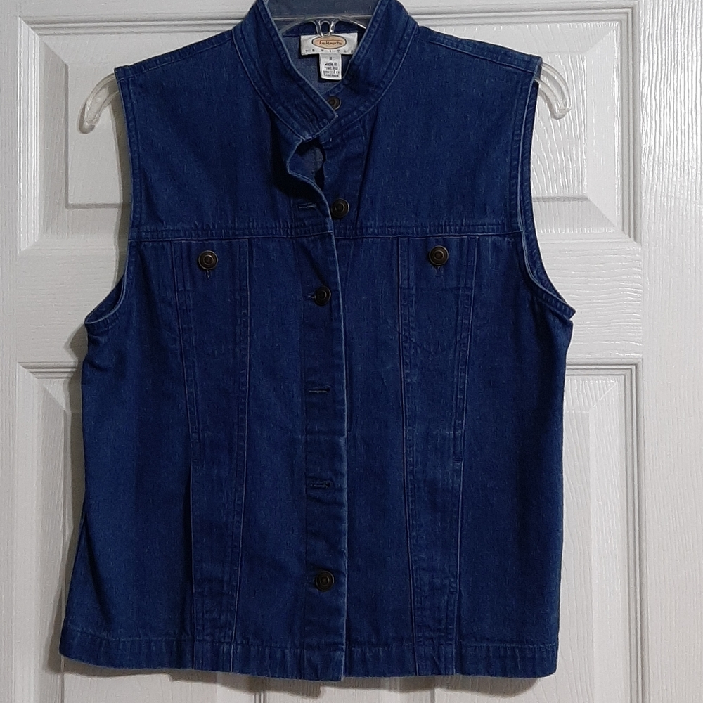 Ladies Denim Vest